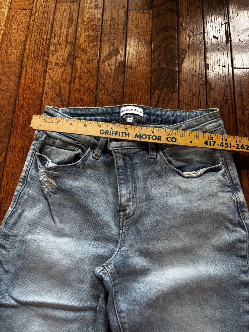Womens Studio Blue Skinny Jeans size 30 - Picture 5 of 8